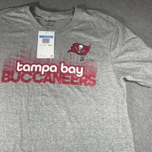NWT Nike Tampa Bay Buccaneers NFL Men's Medium Gray Graphic T-Shirt Size M New